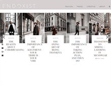 Tablet Screenshot of endoxist.com